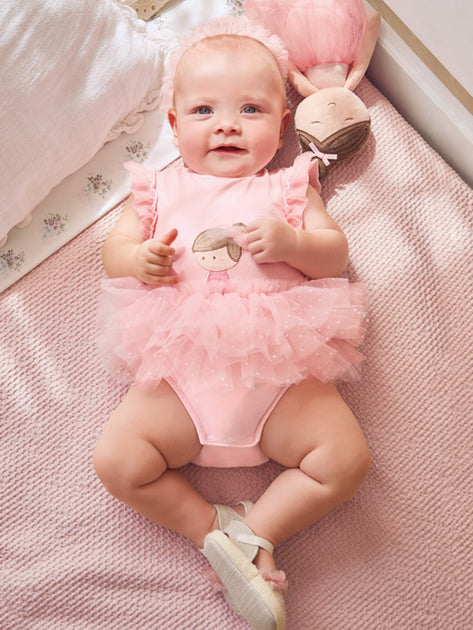 Baby Girls Ruffle Color Romper - Momorii