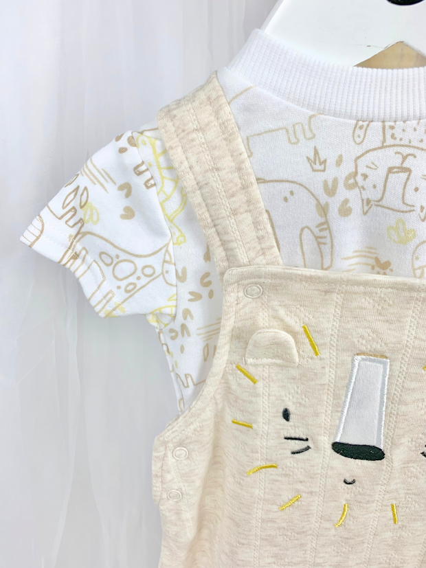Baby Boy Lion Dungarees