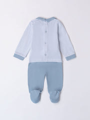 Baby Boy Blue Puppy Outfit Set