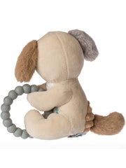 Patch Puppy Teething Rattle