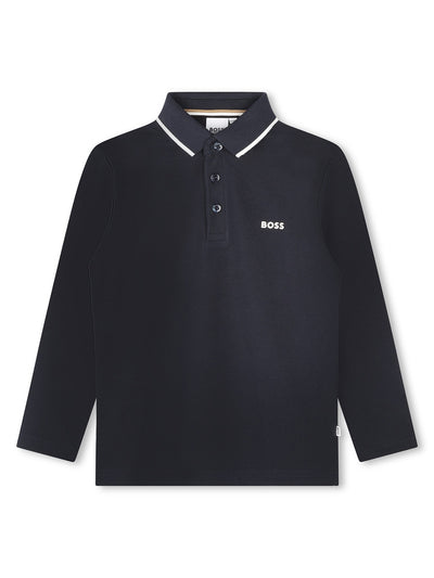 BOSS Junior Long Sleeve Polo Shirt - 3 Colours