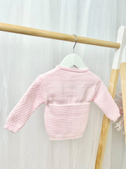 Textured Knitted Cardigan - 2 Colours