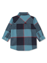 Timberland Toddler Blue Check Shirt