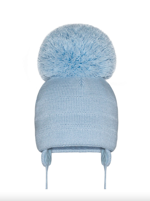Super Pom Knit Hat - 6 Colours