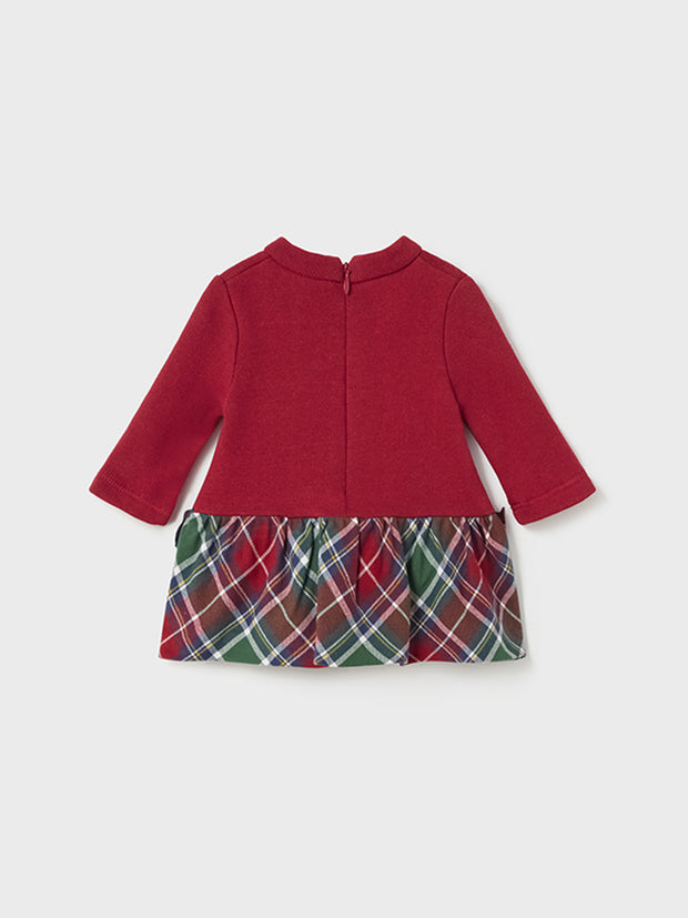 Mayoral Baby Girl Red Teddy Dress