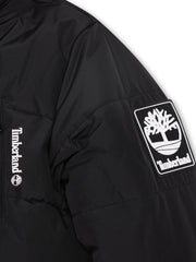 Timberland Junior Black Hooded Puffer Jacket