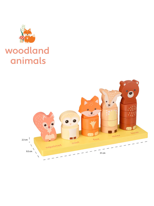 Woodland Animal Counting Game