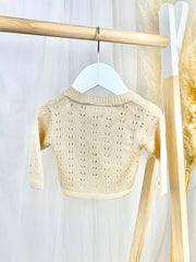 Baby Knitted Cardigan - 2 Colours
