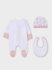 Mayoral Baby Girl Bunny Babygrow Gift Set
