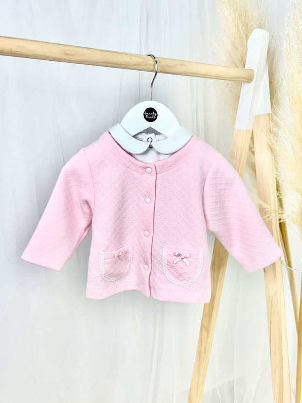 Quilted Pink Mara Outfit Set