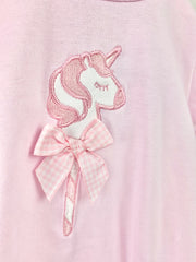 Baby Girl Pink Unicorn Romper