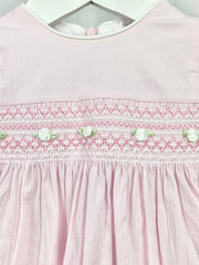 Baby Girl Pink Rose Dress Set