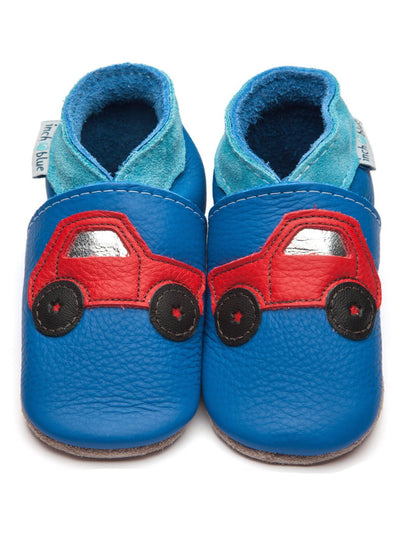 Blue Speedy Car Soft Shoes