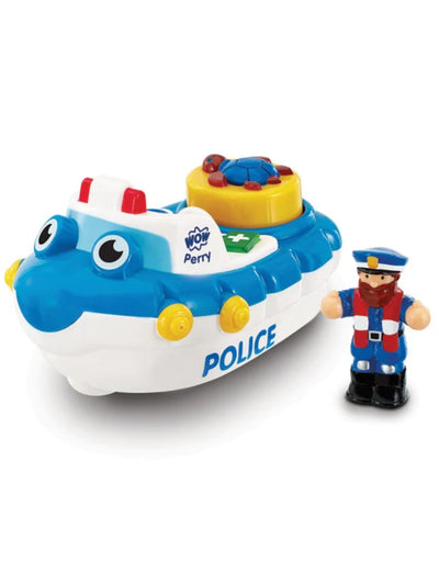 Police Boat Perry Bath Toy