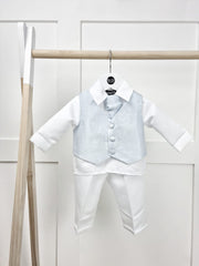 Baby Boy 3-Piece Suit Outfit Set - 2 Colours