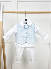 Baby Boy 3-Piece Suit Outfit Set - 2 Colours