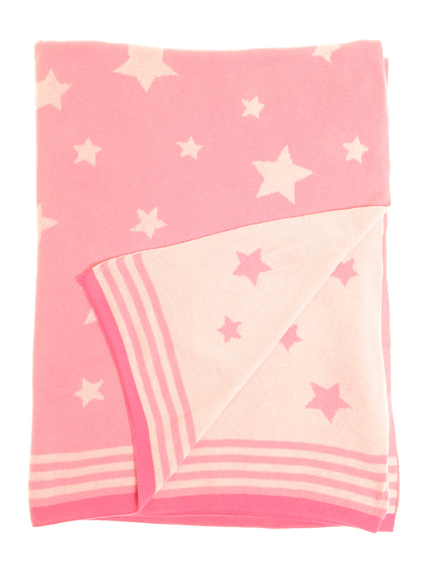 Pink Stars Blanket
