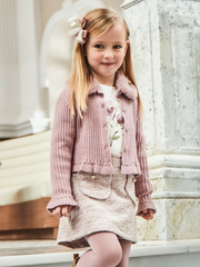 Mayoral Junior Girl Flower Detail Top