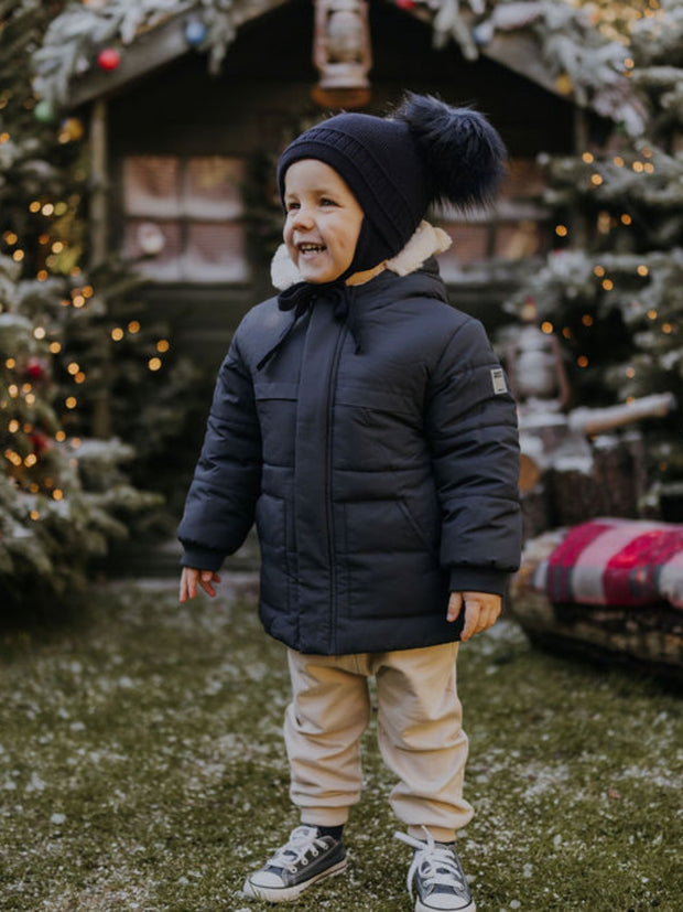 Mayoral Toddler Boy Navy Teddy Bear Jacket (12M-4Y)