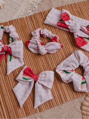 Meia Pata Watermelon Bow