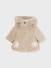 Mayoral Baby Girl Reversible Coat - 2 Colours