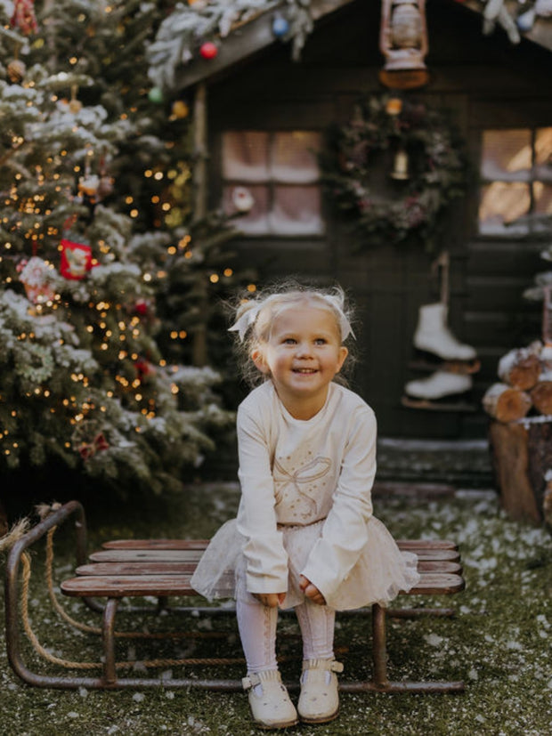 Mayoral Toddler Girl Cream Tulle Skirt (12M-4Y)