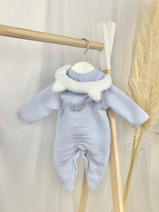 Deolinda Snowy Pramsuit - Blue