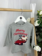 Name It Grey Christmas T-Shirt (9M- 5Y)
