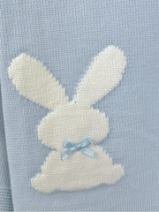 Pex Blue Bunny Blanket