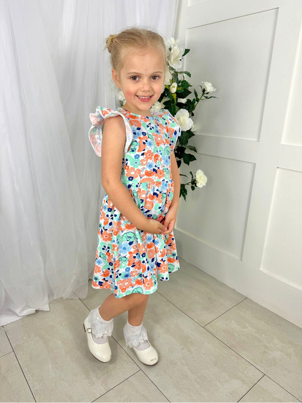 iDo Junior Girl Poppy Cotton Dress