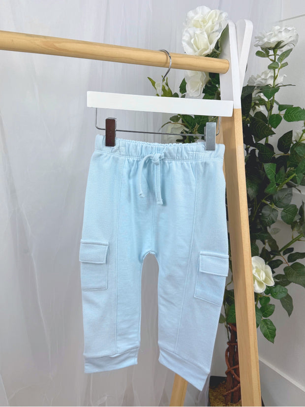 Mintini Boys Blue Jumper & Joggers Set (12M-2Y)