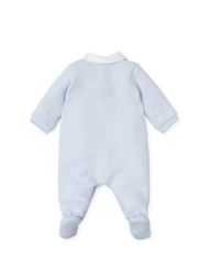 Tutto Piccolo Baby Boy Quilted Babygrow