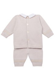 Emile et Rose Hudson Knitted Teddy Outfit - 2 Colours