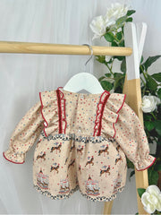 Pex Girls 'Carousel' Dress & Bloomers (0M-2Y)