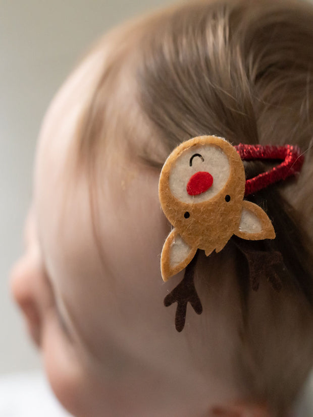 Ziggle Christmas Hair Clip Set