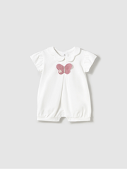 Mayoral Baby Girl Butterfly Outfit Set - Hibiscus