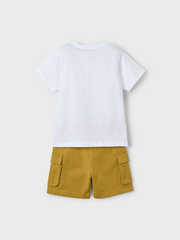 Mayoral Junior Boy 'Palm Trees' Shorts Set - 3 Colours