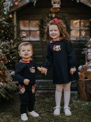 Deolinda Boys Navy Bear Outfit Set (6M-5Y)