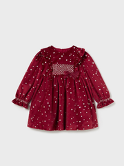 Mayoral Toddler Girl Velvet Dress - 3 Colours