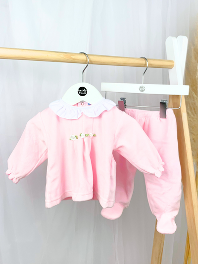 Baby Girl Rosebud Outfit Set