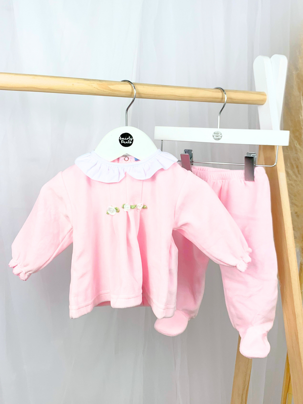 Baby Girl Rosebud Outfit Set