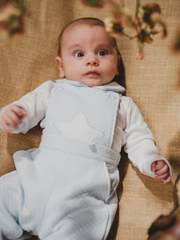 Deolinda Boy Dungaree & Top Set (3M-18M)