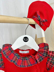 Festive Babygrow & Hat Set - 2 Colours