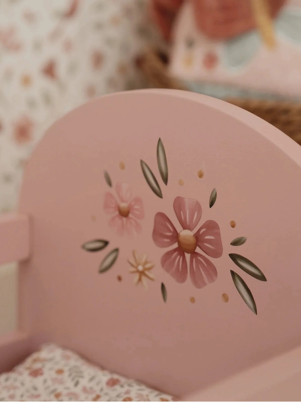 Little Dutch Doll Bed - Fairy Garden