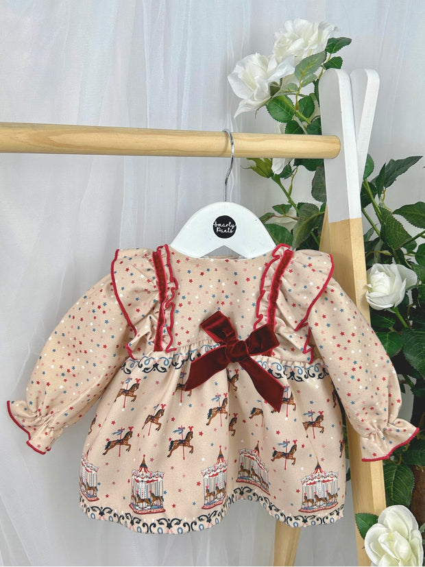 Pex Girls 'Carousel' Dress & Bloomers (0M-2Y)