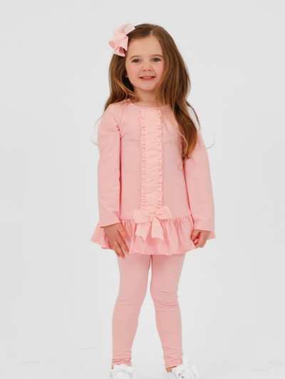 Girls 'Bonnie' Legging Set (12M - 8Y) - Pink