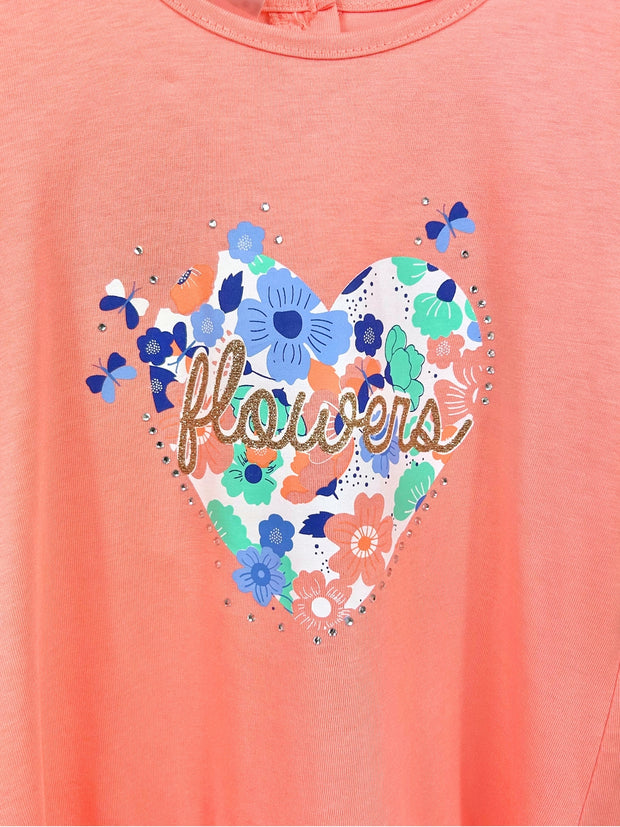 iDo Junior Girl 'Sydney' Flowers Dress