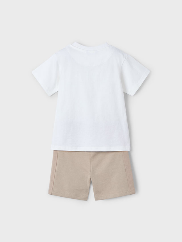 Mayoral Junior Boy Graphic Top Shorts set