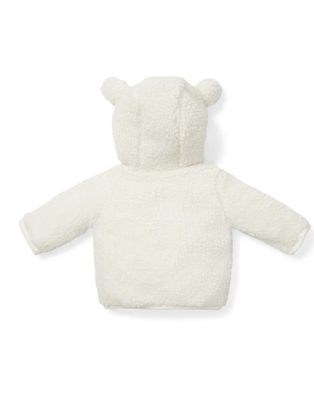 Little Dutch Unisex Cream Teddy Jacket