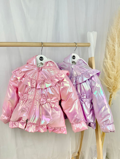 Girls Pearlescent Jacket - 2 Colours